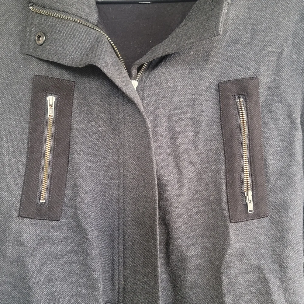 Cabi $178 Love Carol Collection Black Gray Mesh Jacket M - Picture 7 of 13